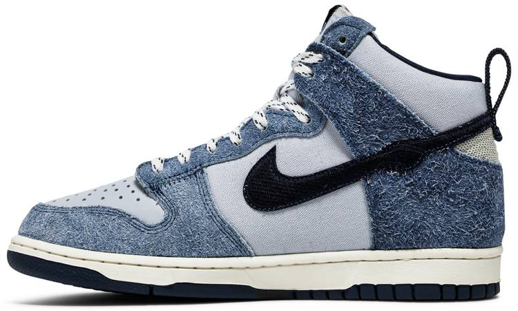 Notre x Dunk High  Midnight Navy  CW3092-400 - DEEPREPS