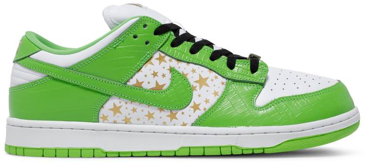 Supreme x Dunk Low OG SB QS  Mean Green  DH3228-101 - DEEPREPS