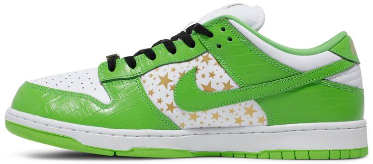 Supreme x Dunk Low OG SB QS  Mean Green  DH3228-101 - DEEPREPS