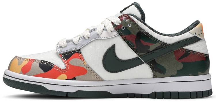 Dunk Low SE GS  Sail Multi-Camo  DB1909-100 - DEEPREPS