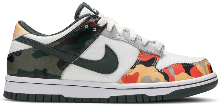 Dunk Low SE GS  Sail Multi-Camo  DB1909-100 - DEEPREPS