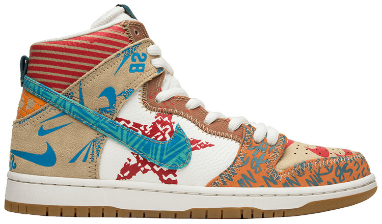 Thomas Campbell x SB Dunk High  What The  918321-381 - DEEPREPS