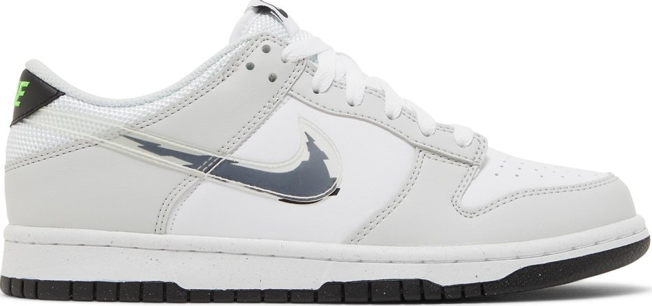 Dunk Low GS  Glitch Swoosh  DV3033-001 - DEEPREPS