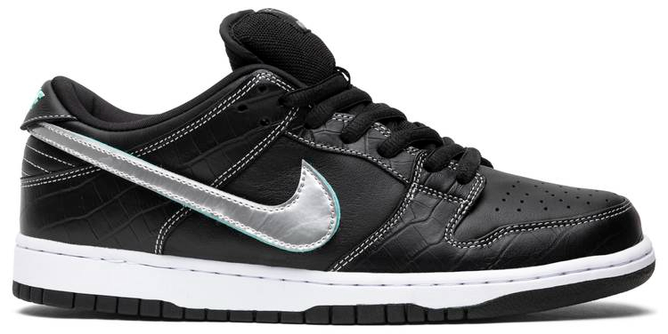 Diamond Supply Co. x Dunk Low Pro SB  Black Diamond  BV1310-001 - DEEPREPS