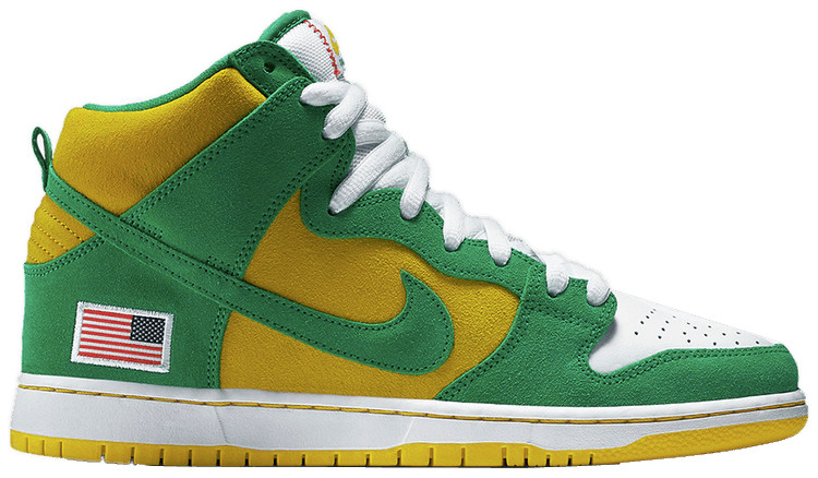 Dunk High Pro SB  Oakland Athletics  305050-337 - DEEPREPS