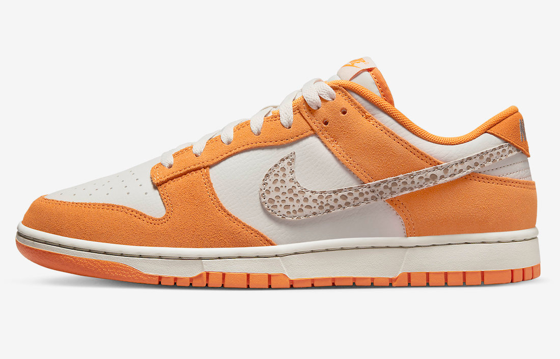 Dunk Low  Safari Swoosh   Kumquat  DR0156-800 - DEEPREPS