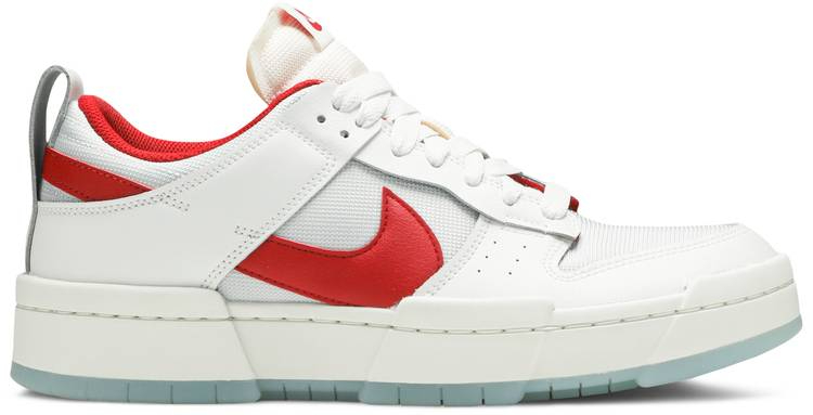 Dunk Low Disrupt  White Gym Red  CK6654-101 - DEEPREPS