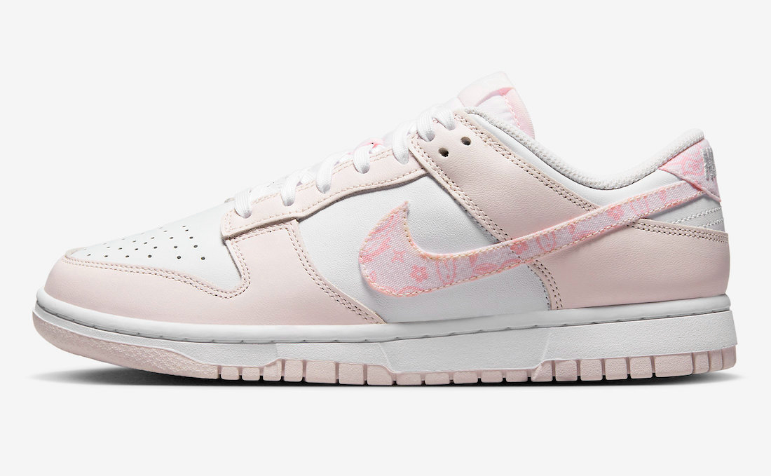 Wmns Dunk Low  Pink Paisley  FD1449-100 - DEEPREPS