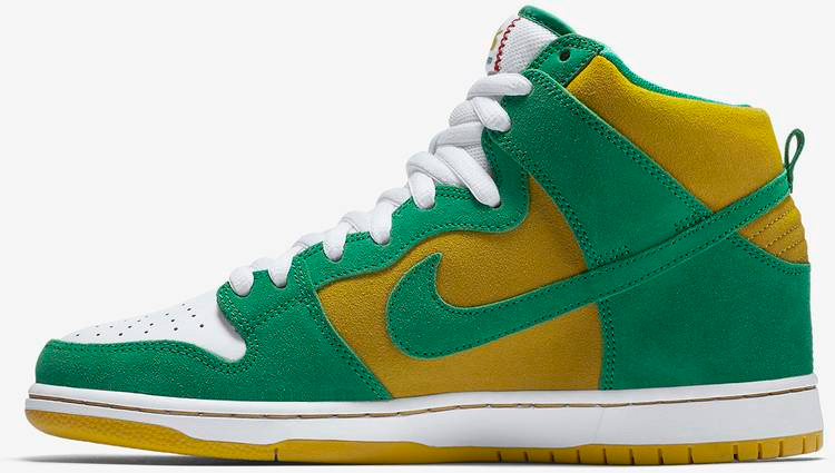 Dunk High Pro SB  Oakland Athletics  305050-337 - DEEPREPS
