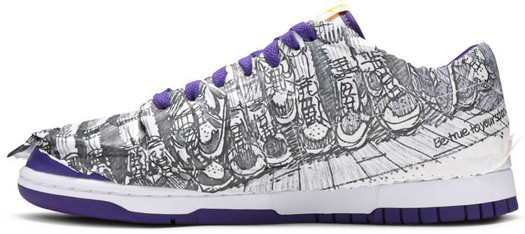 Wmns Dunk Low  Flip The Old School  DJ4636-100 - DEEPREPS