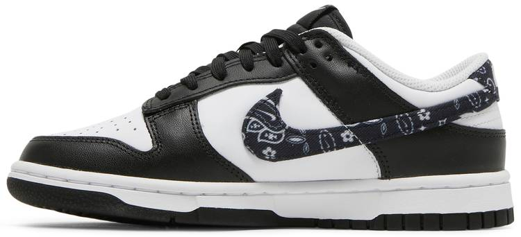 Wmns Dunk Low  Black Paisley  DH4401-100 - DEEPREPS