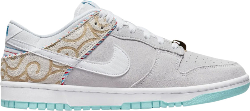 Dunk Low Retro SE  Barber Shop-Grey  DH7614-500 - DEEPREPS