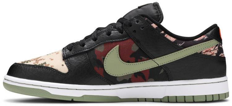 Dunk Low SE  Black Multi-Camo  DH0957-001 - DEEPREPS