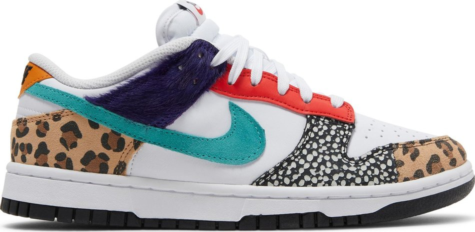 Wmns Dunk Low SE  Safari Mix  DN3866-100 - DEEPREPS