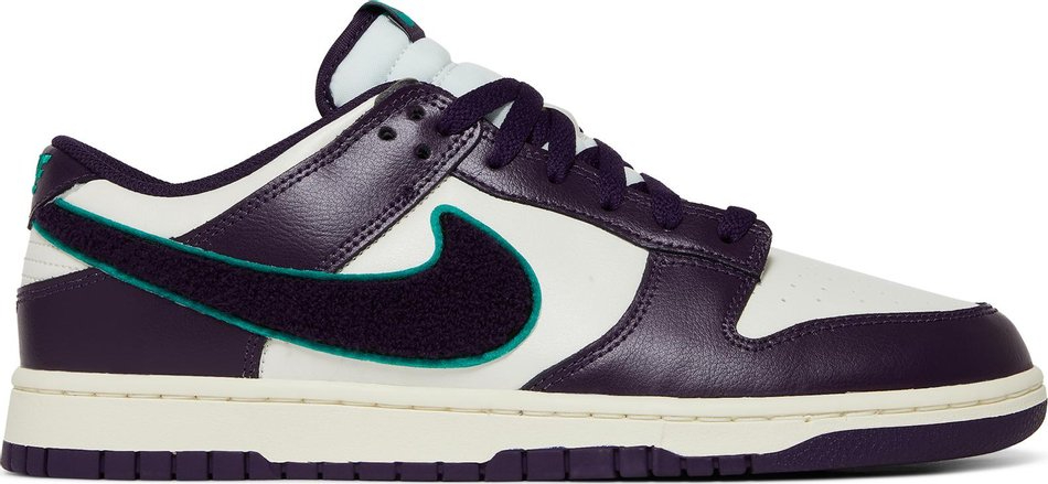 Dunk Low  Chenille Swoosh   Grand Purple  DQ7683-100 - DEEPREPS