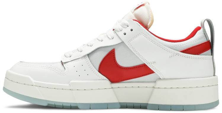 Dunk Low Disrupt  White Gym Red  CK6654-101 - DEEPREPS