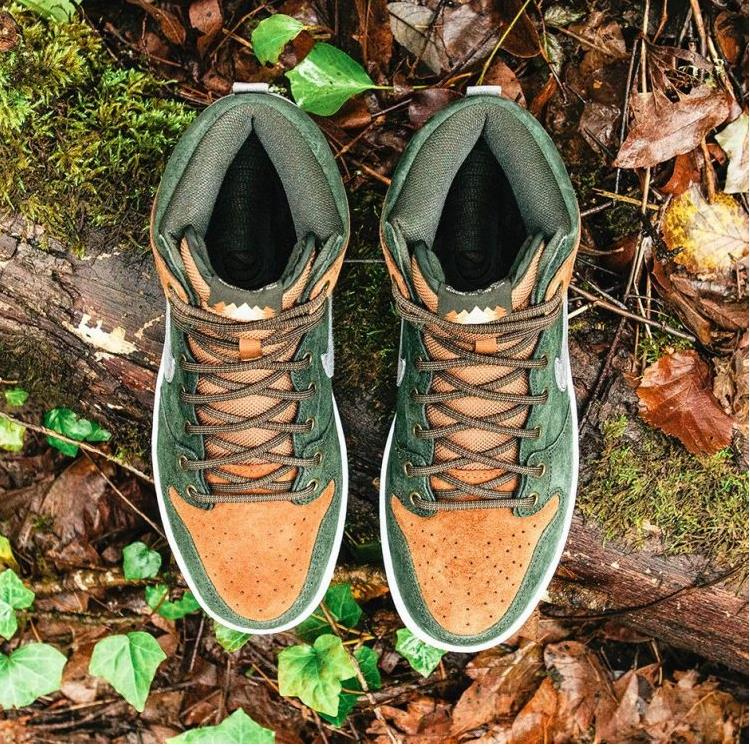 Homegrown x SB Dunk High PRM  Sequoia  839693-302 - DEEPREPS