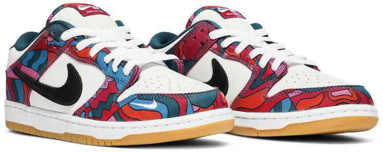 Parra x Dunk Low Pro SB  Abstract Art  DH7695-600 - DEEPREPS