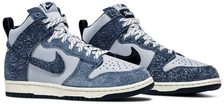 Notre x Dunk High  Midnight Navy  CW3092-400 - DEEPREPS