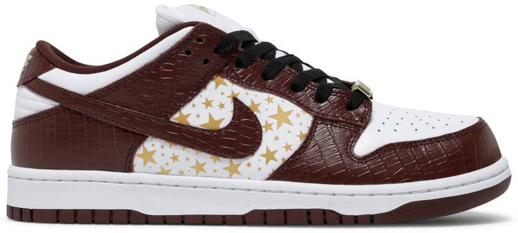 Supreme x Dunk Low OG SB QS  Barkroot Brown  DH3228-103 - DEEPREPS