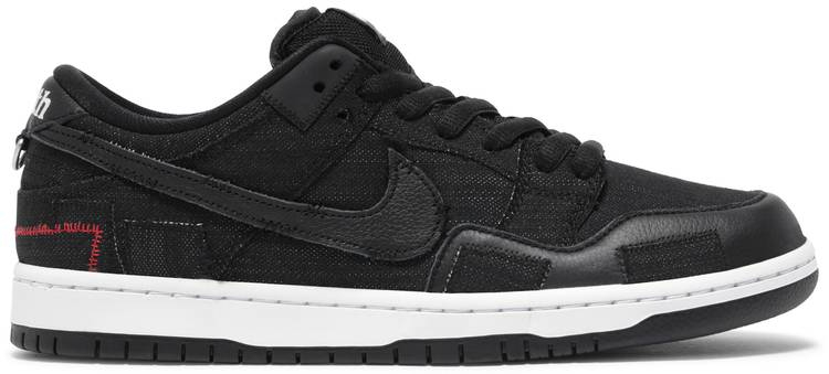 Wasted Youth x Dunk Low SB  Black Denim  DD8386-001 - DEEPREPS