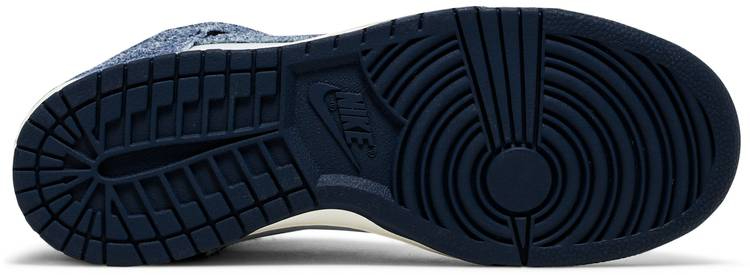 Notre x Dunk High  Midnight Navy  CW3092-400 - DEEPREPS