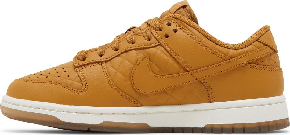 Wmns Dunk Low  Quilted Wheat  DX3374-700 - DEEPREPS