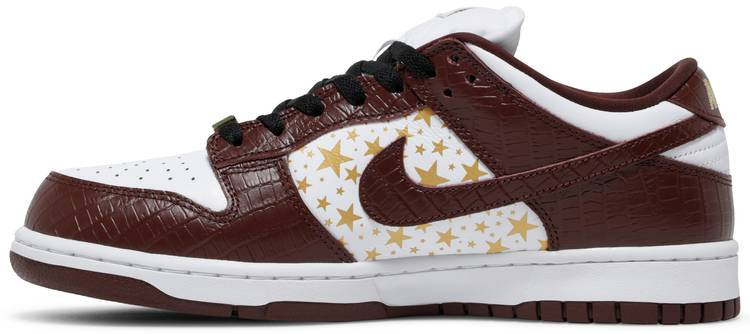 Supreme x Dunk Low OG SB QS  Barkroot Brown  DH3228-103 - DEEPREPS