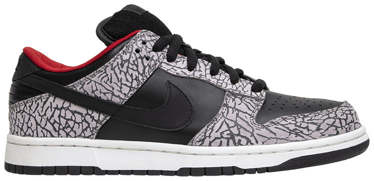 Supreme x Dunk Low Pro SB  Black Cement  304292-131 - DEEPREPS