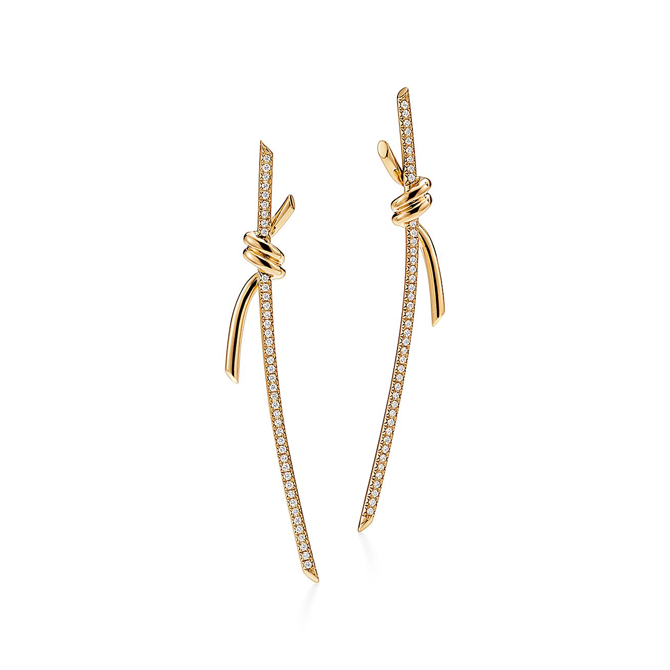 Knot Drop Earrings - DEEPREPS