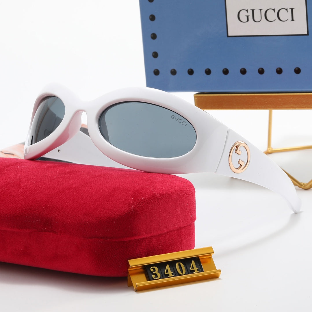 4 color fashion elliptic eye protection polarized sunglasses - DEEPREPS