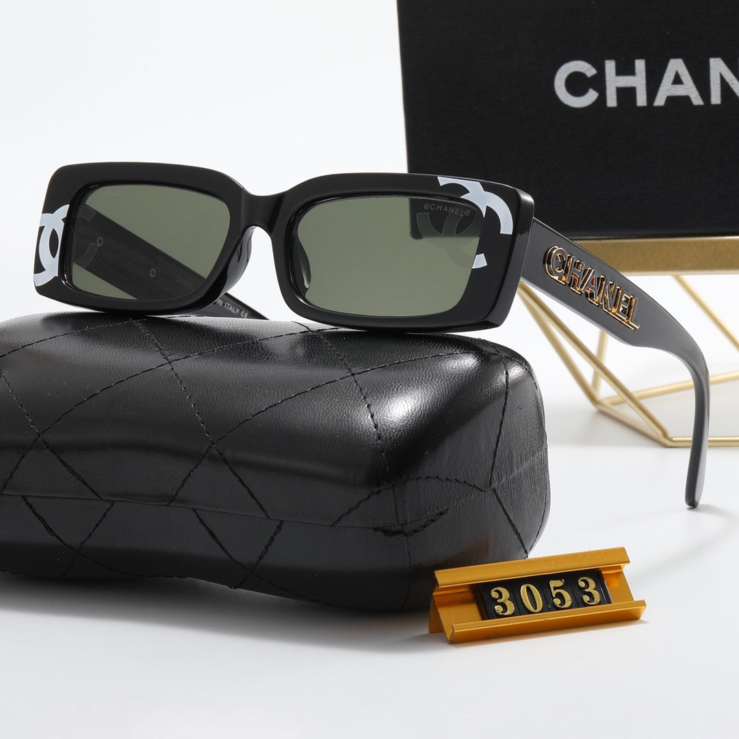 4 Colors Fashion Double C Small Polarized Sunglasses - DEEPREPS