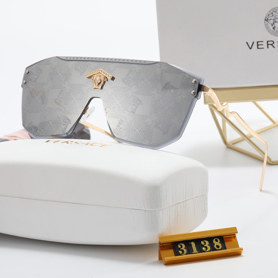 5 Colors Fashion One Piece Printed Lens Polarized Sunglasses - DEEPREPS