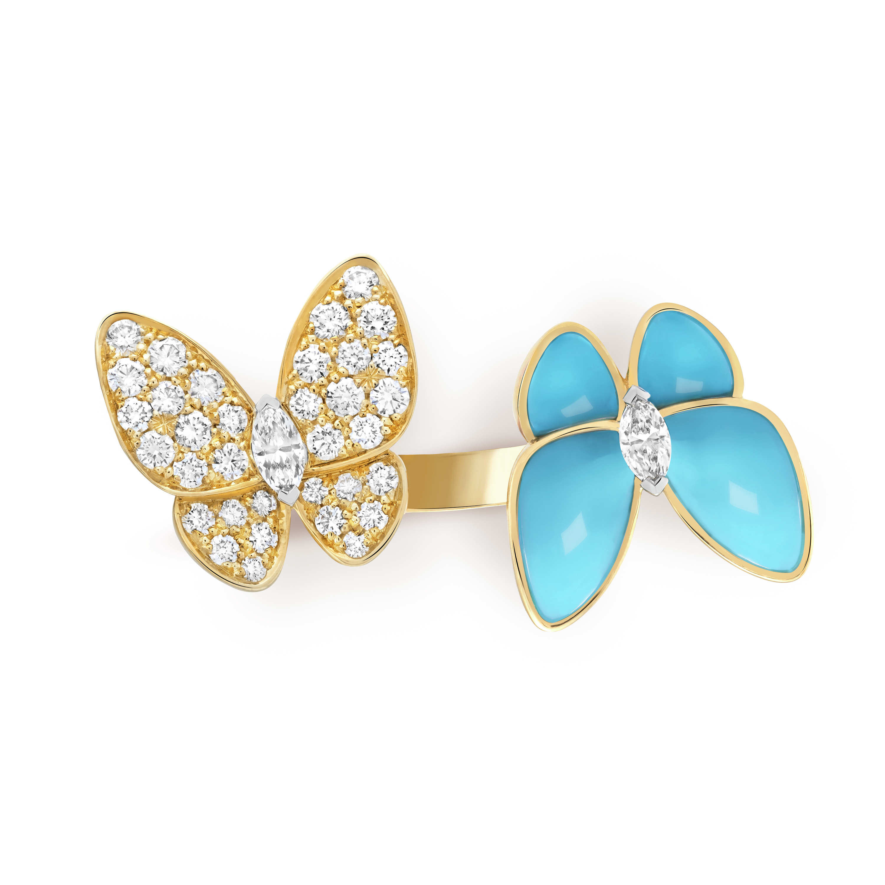 Two Butterfly Between the Finger ring - DEEPREPS