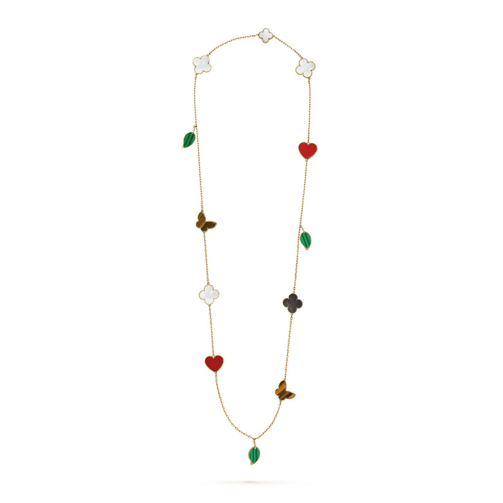 Magic Alhambra long necklace, 12 motifs - DEEPREPS