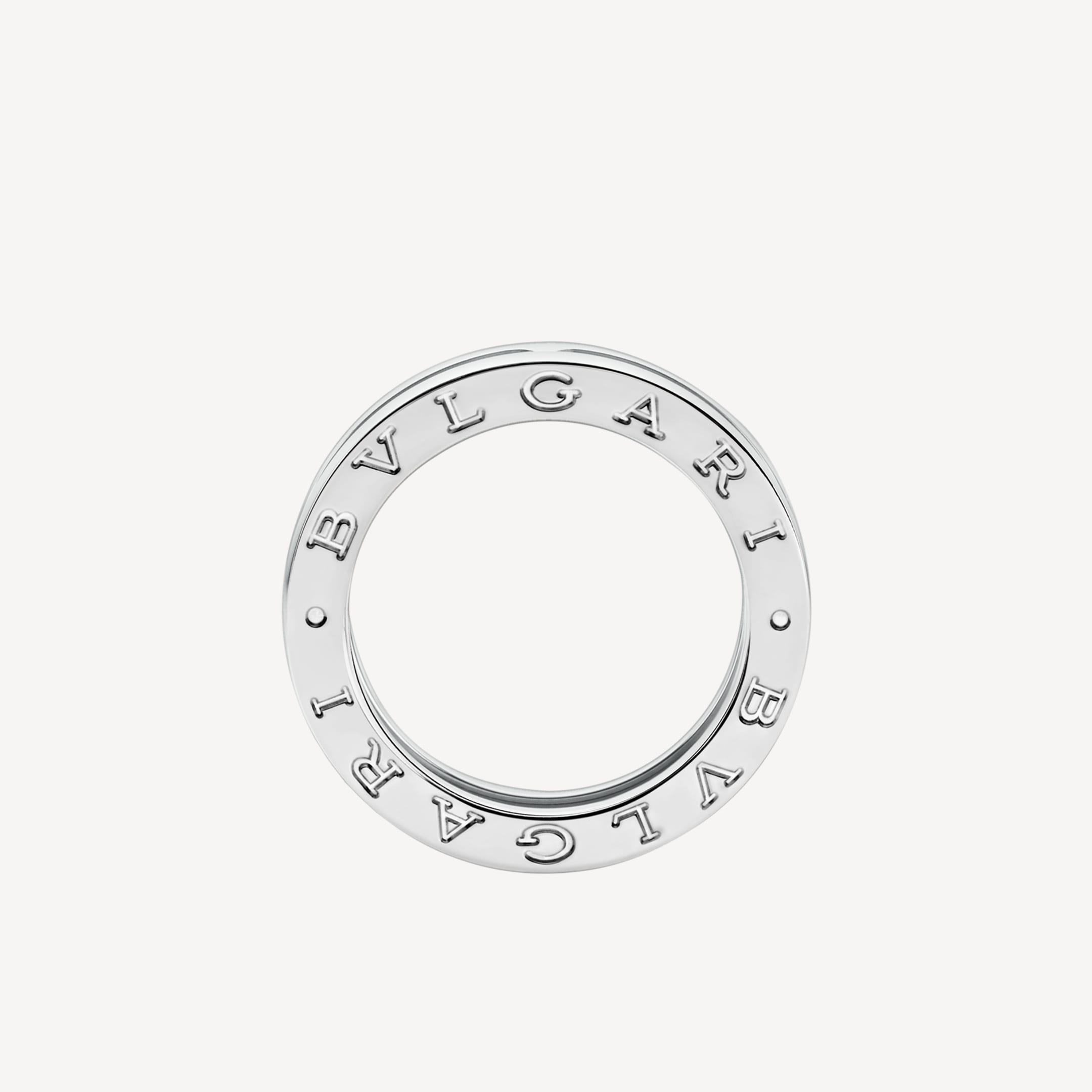 B.ZERO1 RING one-band ring in white gold - DEEPREPS