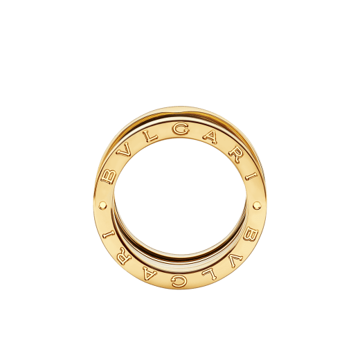 B.ZERO1 RING four-band ring in yellow gold - DEEPREPS