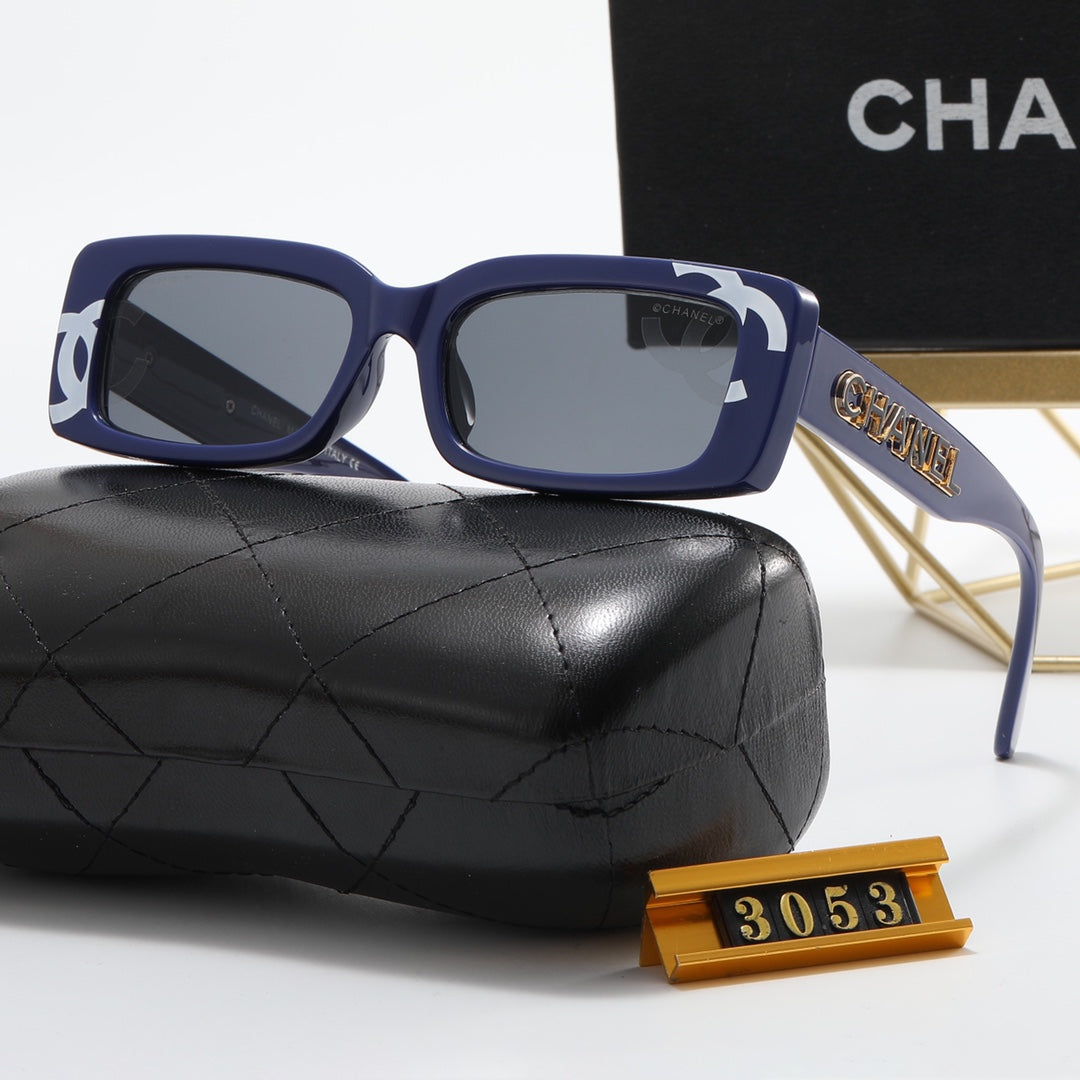 4 Colors Fashion Double C Small Polarized Sunglasses - DEEPREPS