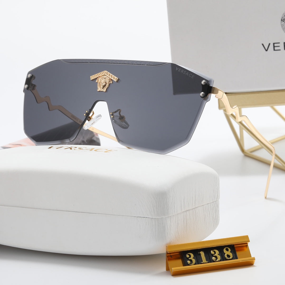 5 Colors Fashion One Piece Printed Lens Polarized Sunglasses - DEEPREPS