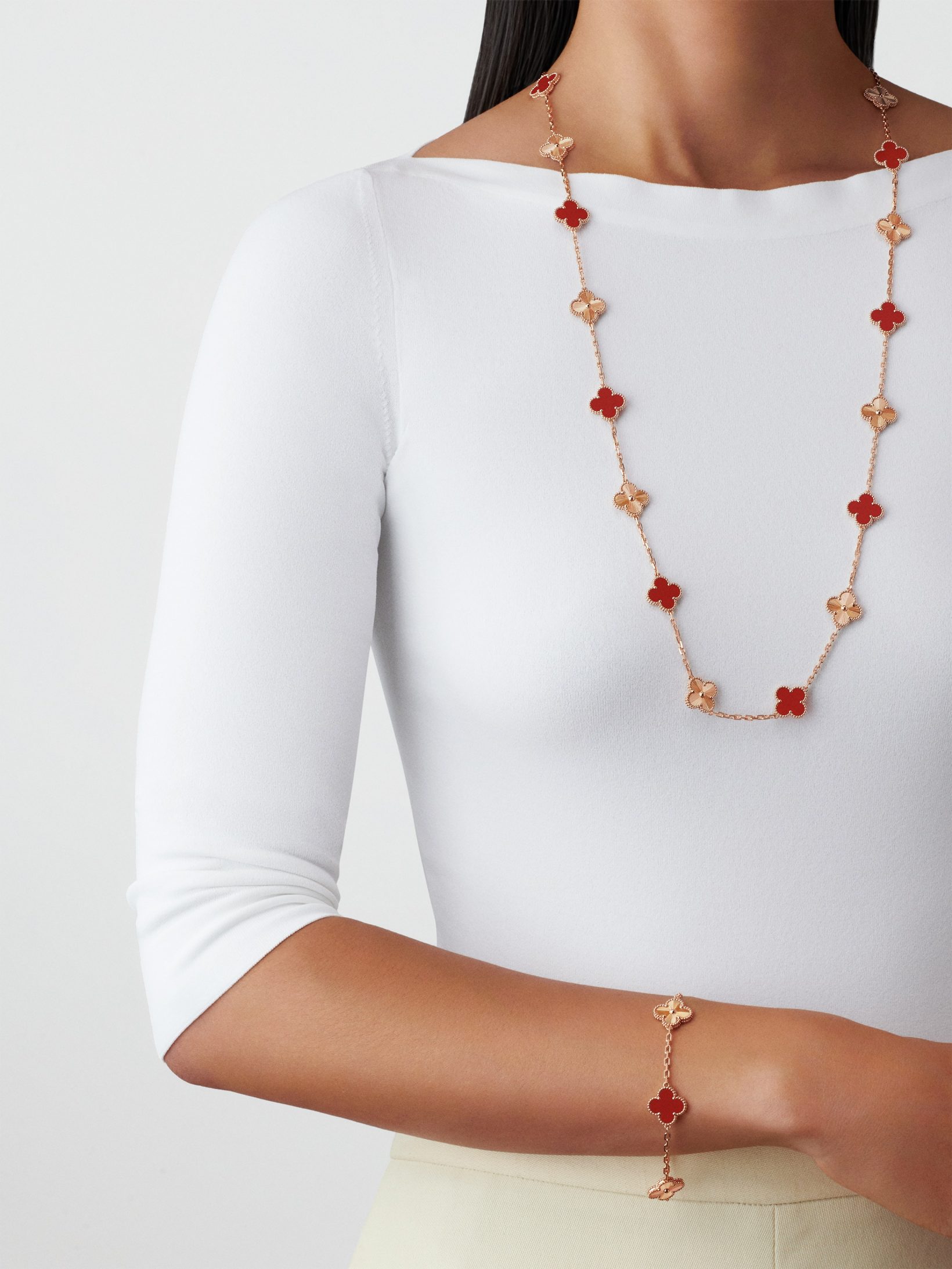 Vintage Alhambra bracelet, 5 motifs - DEEPREPS