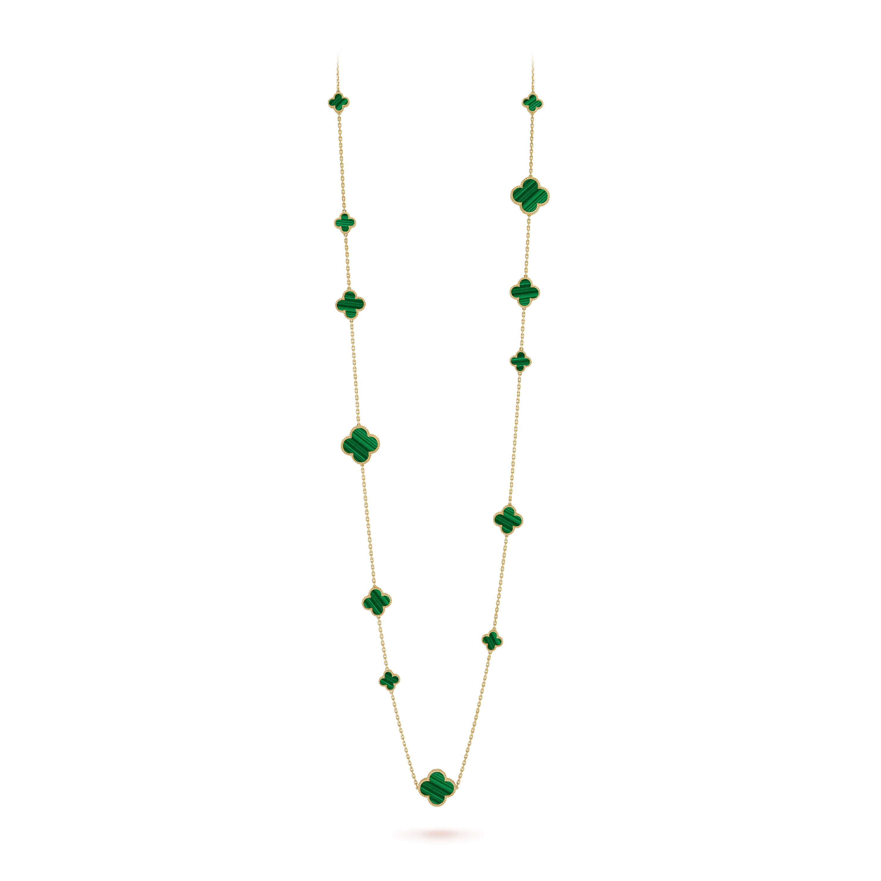 Magic Alhambra long necklace, 16 motifs - DEEPREPS