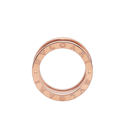 B.ZERO1 RING four-band ring in rose gold - DEEPREPS