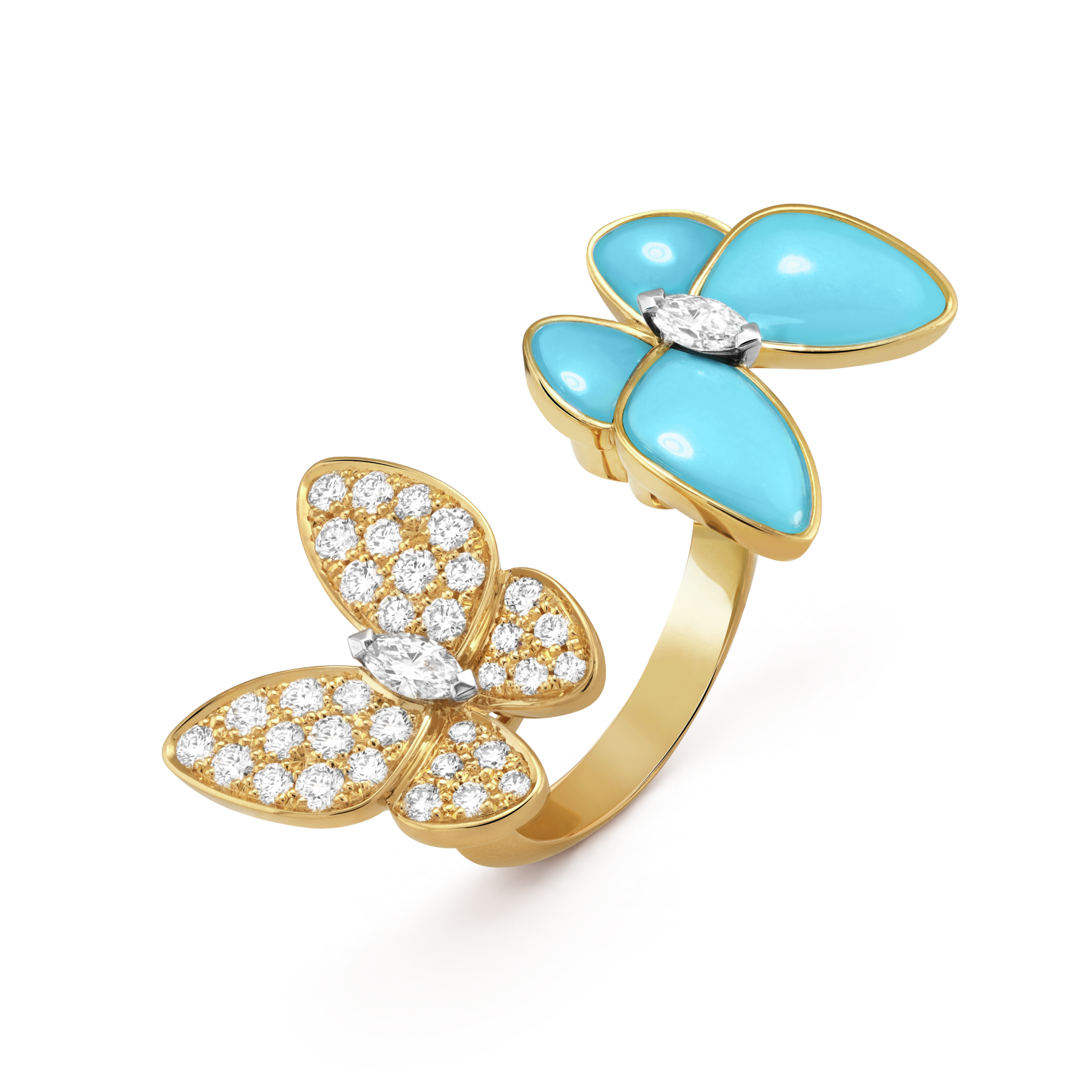 Two Butterfly Between the Finger ring - DEEPREPS