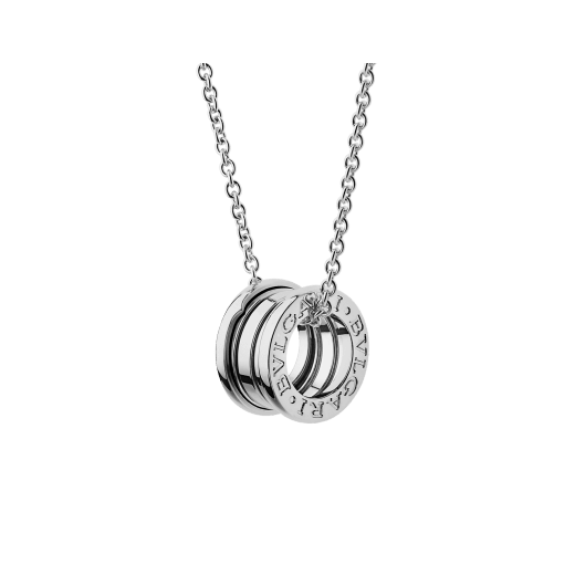 B.ZERO1 NECKLACE in White Gold - DEEPREPS
