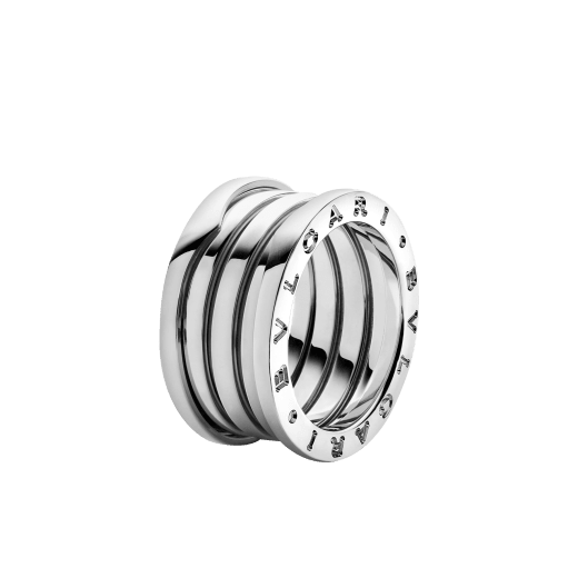 B.ZERO1 RING four-band ring in white gold - DEEPREPS