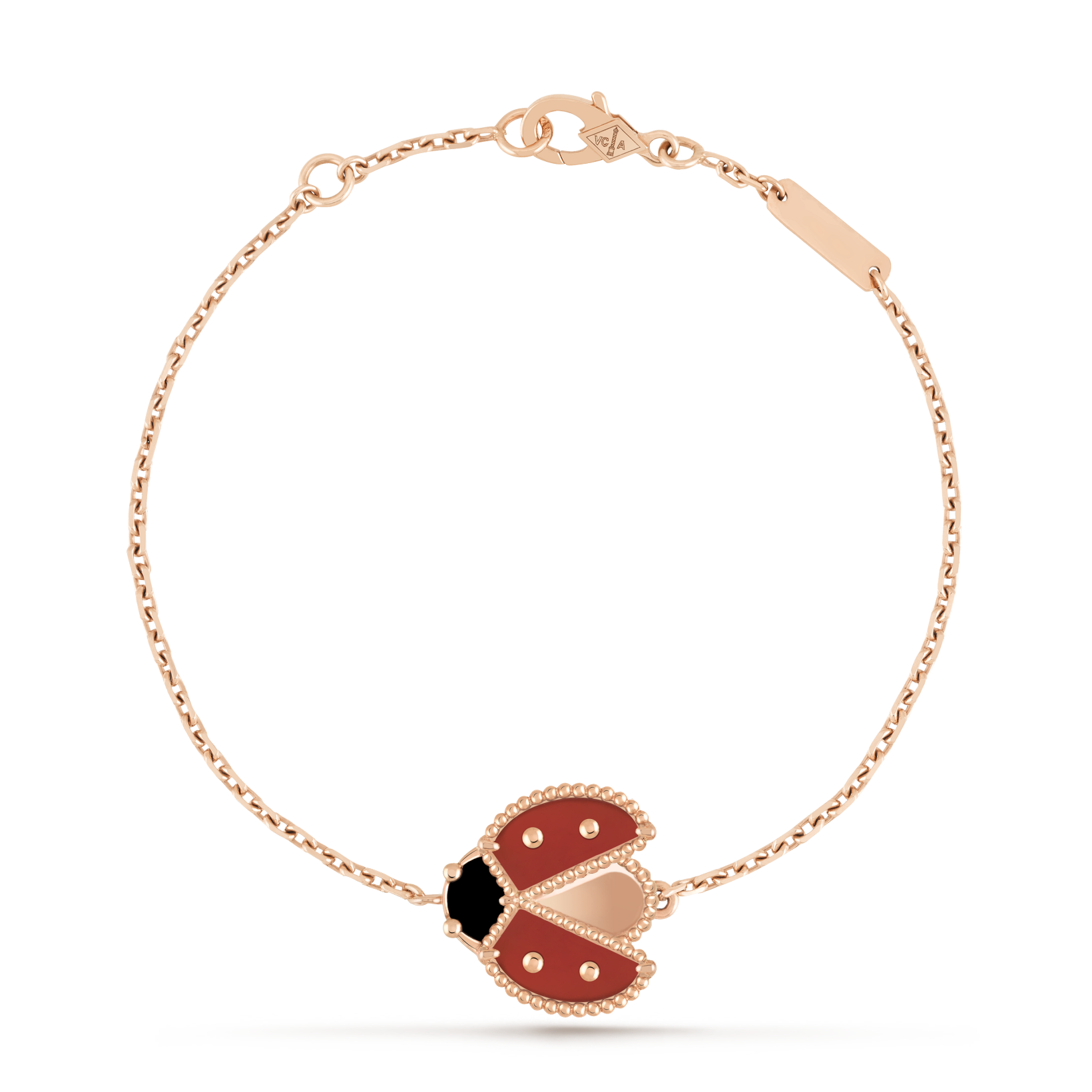Lucky Spring bracelet, open wings ladybug - DEEPREPS