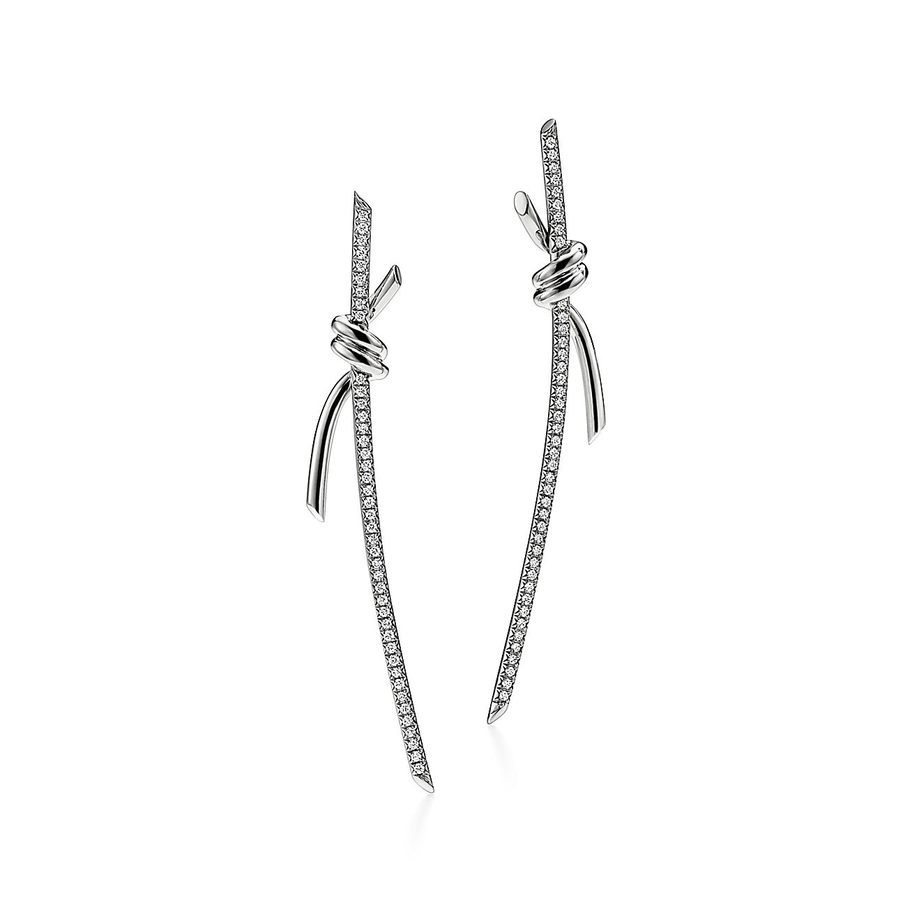 Knot Drop Earrings - DEEPREPS