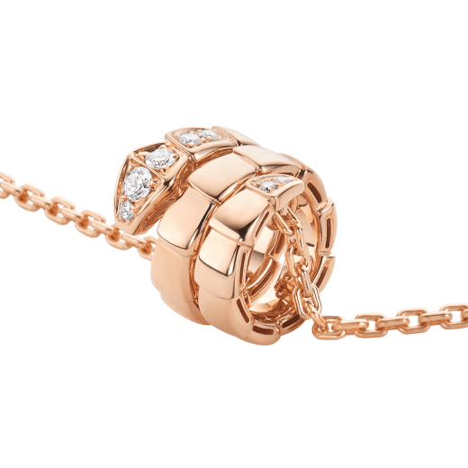 SERPENTI VIPER NECKLACE in Rose Gold - DEEPREPS