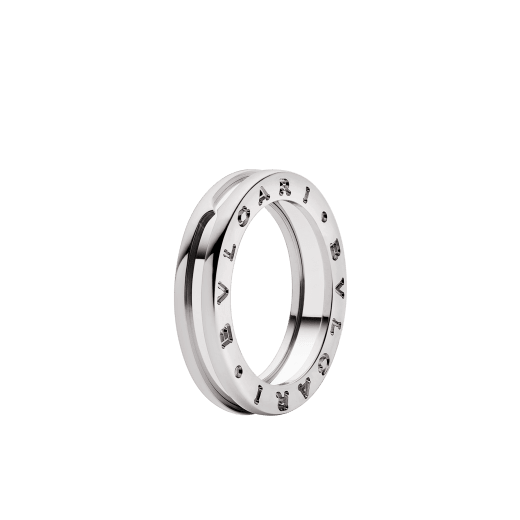 B.ZERO1 RING one-band ring in white gold - DEEPREPS