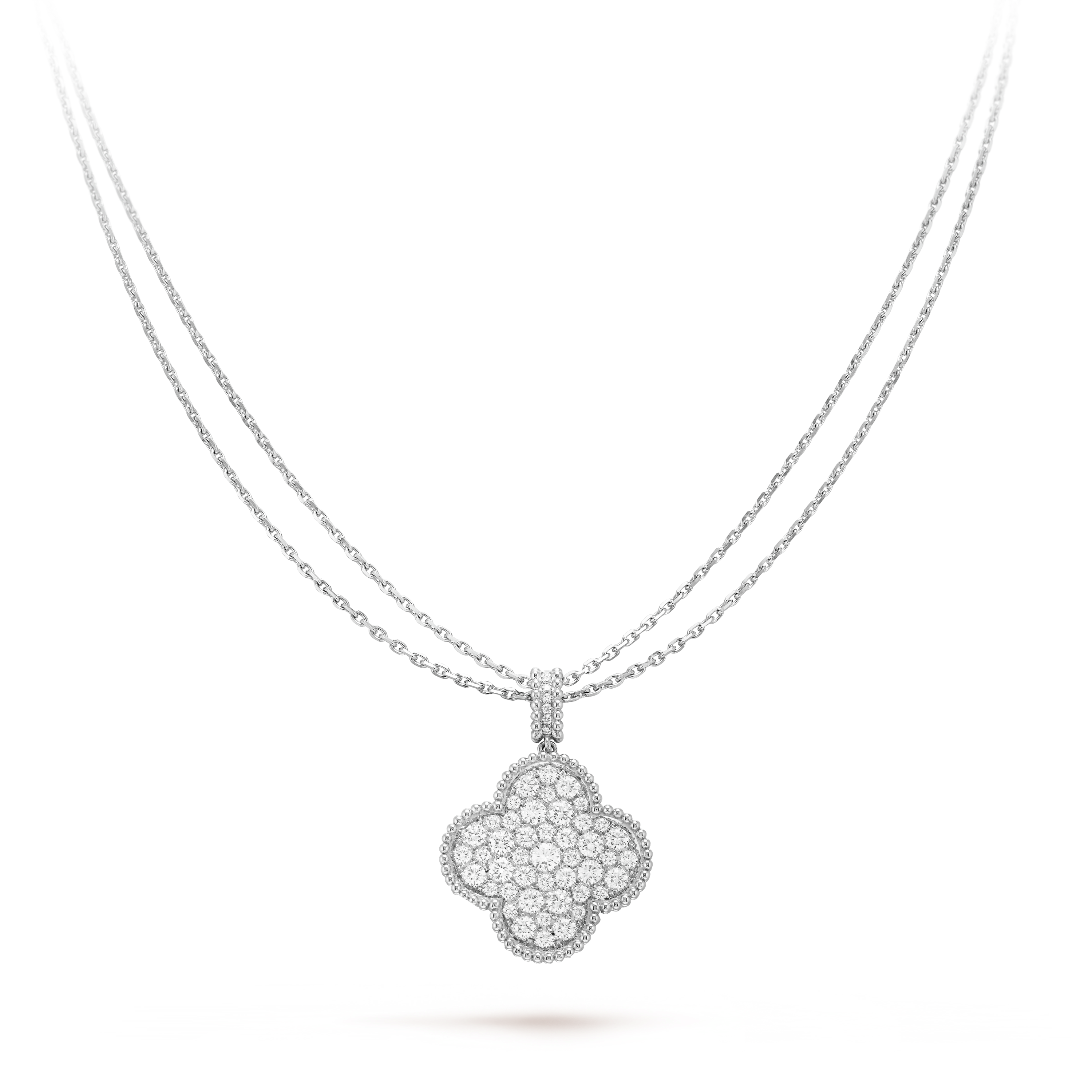 Magic Alhambra long necklace, 1 motif - DEEPREPS